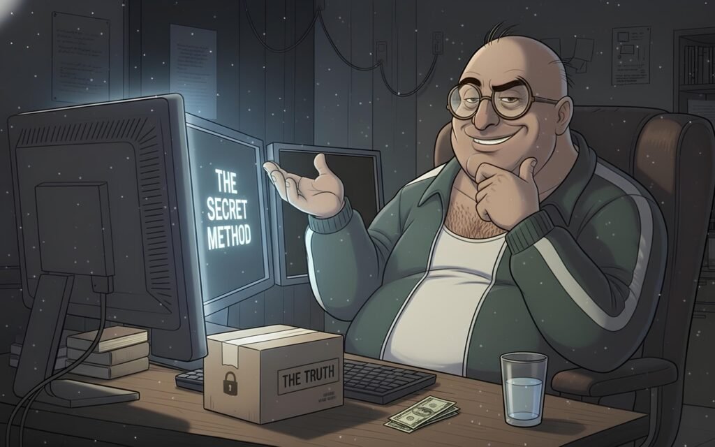 How to Sell a Secret Method That Doesn't Actually Exist